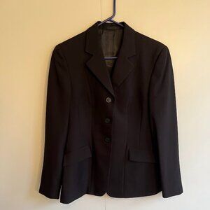 RJ Classics Equestrian Show Coat Black Women's Size 4